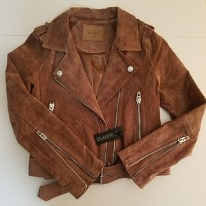 Blanknyc Suede Moto Jacket